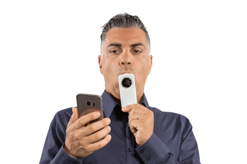 Espirômetro baseado em App